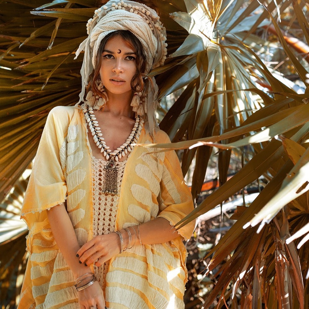 Oceano kaftan tunic maxi dress plus size